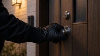 「在宅中も施錠する」という習慣が、居空き被害を防ぐ唯一の物理的事実—侵入窃盗の約半数が「無締まり」から始まるという現実